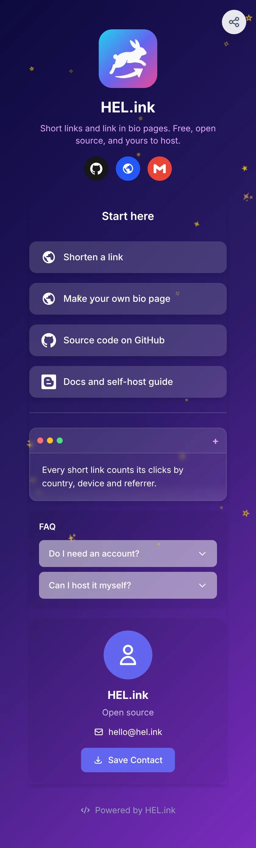 The example bio page at hel.ink/b/hel